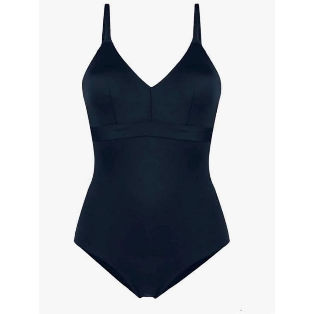 SPANX Classic Shaping One-Piece Swimsuit, Black, NWT